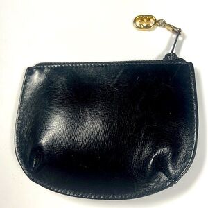 Gucci Vintage Zip Wallet Credit Card Holder